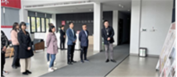 长沙县环委办主任、市生态环境局长沙县分局局长杨喜平一行莅临融城环保考察调研