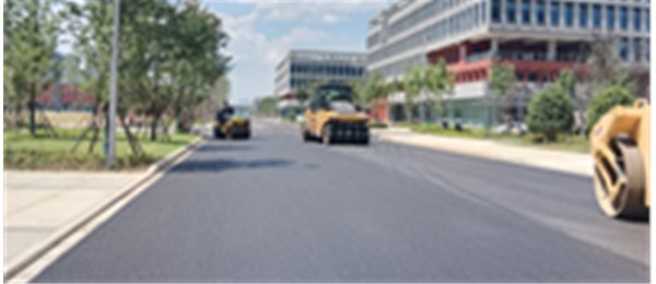迎热而上 | 融城环保助力道路建设跑出“加速度”